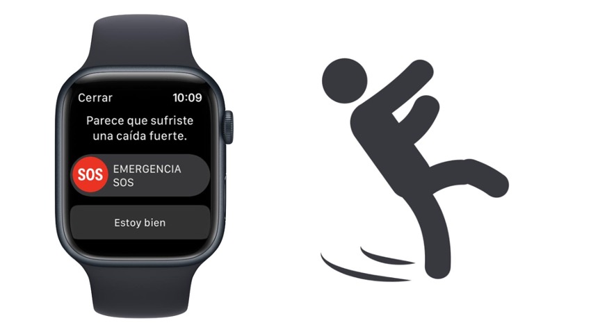 Apple watch fall discount detection call family