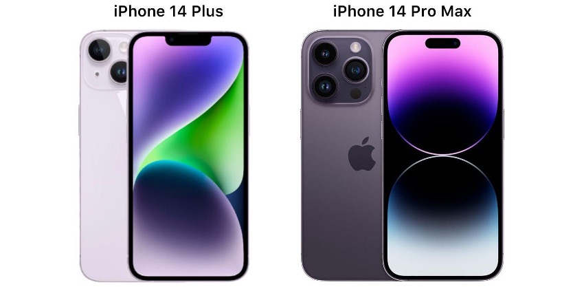 What's the Difference Between Apple's iPhone 14 Plus & iPhone 14 Pro Max?