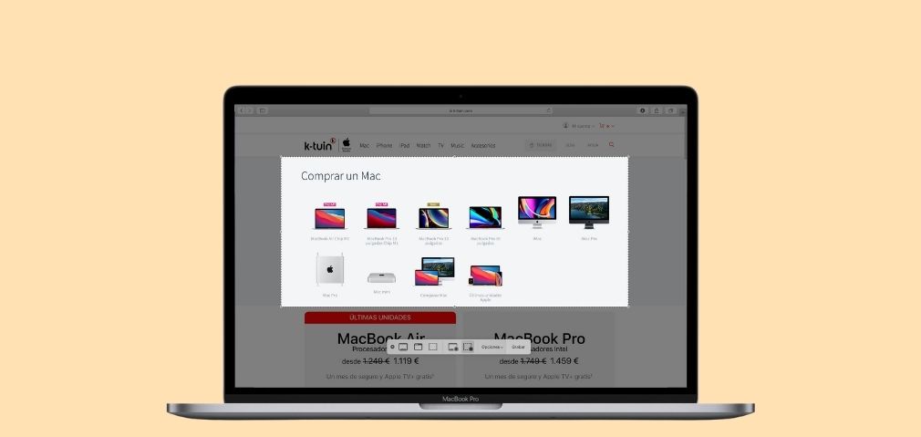 How do you take a screenshot on a Mac? - iSTYLE Apple UAE