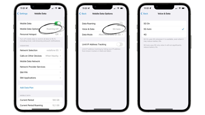 How to activate 5G on iPhone?