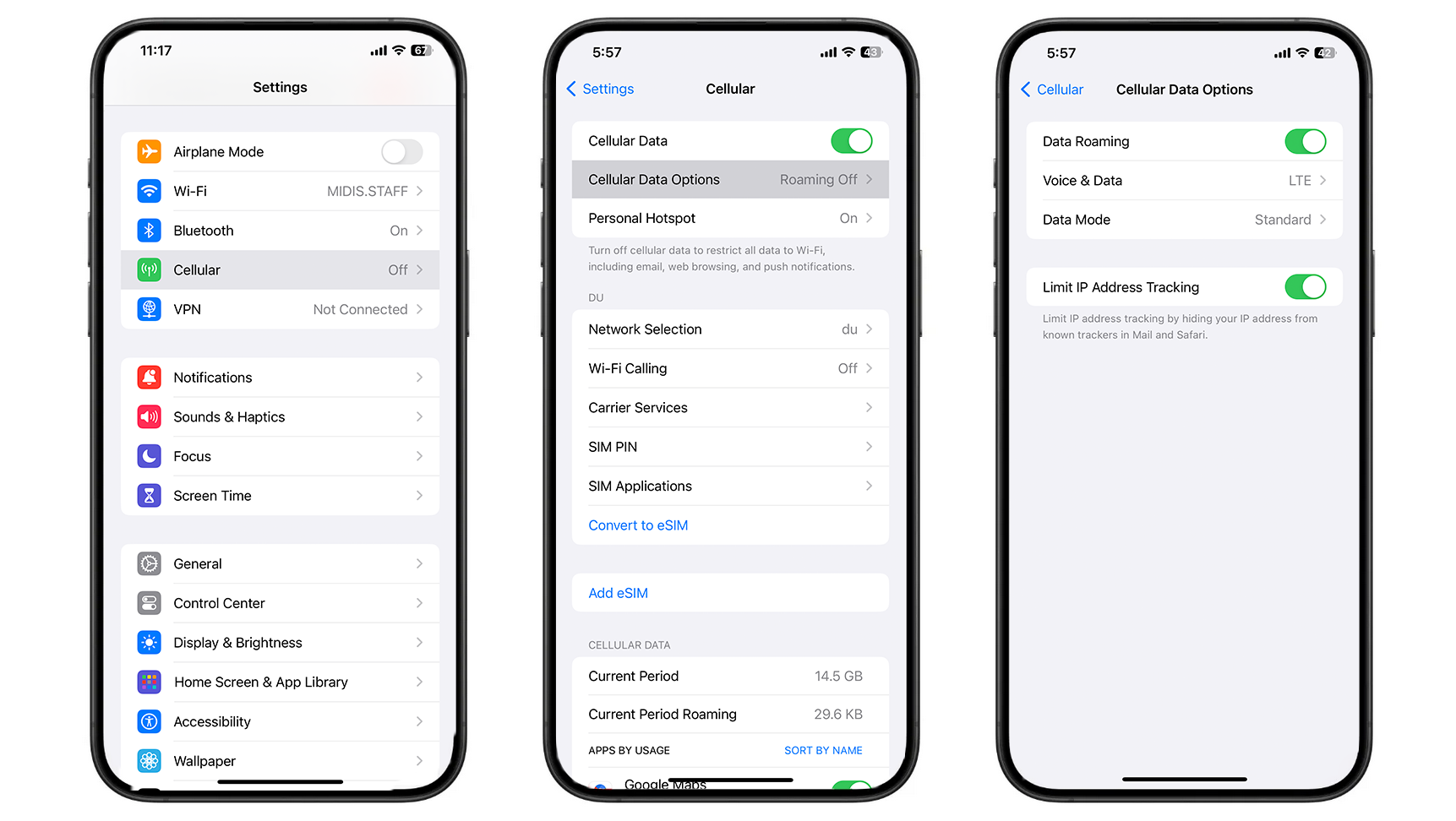 How To Turn On Roaming on iPhone