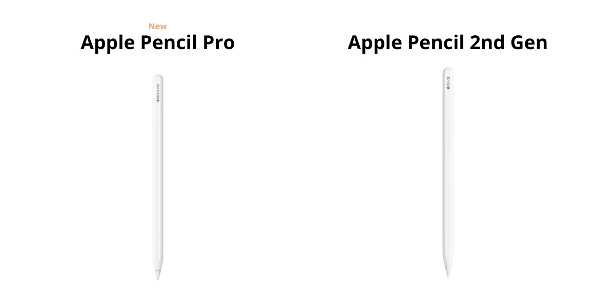 Apple Pencil Pro vs Apple Pencil 2nd Generation: