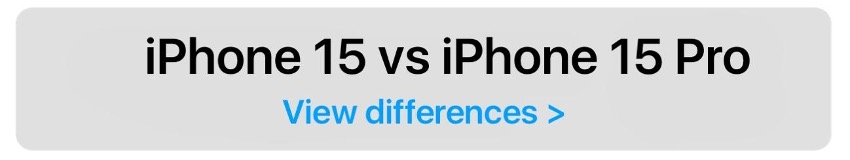 Camera comparison between iPhone 15 and iPhone 15 Pro
