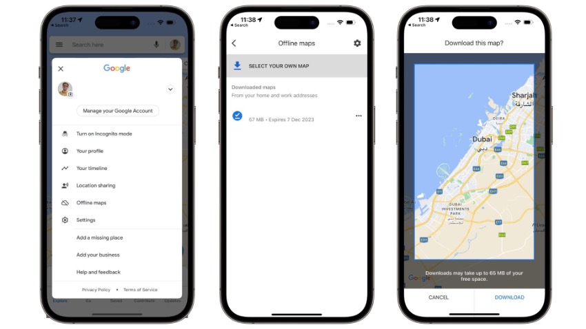 How to download Apple Maps offline on the iPhone