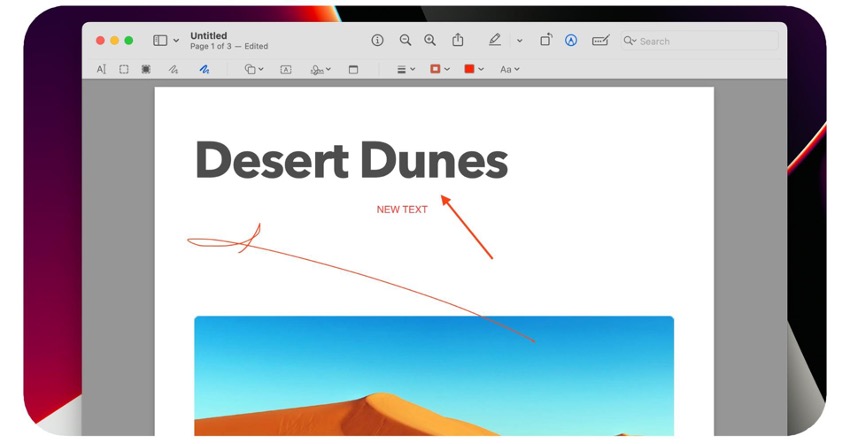 How to edit a PDF on Mac