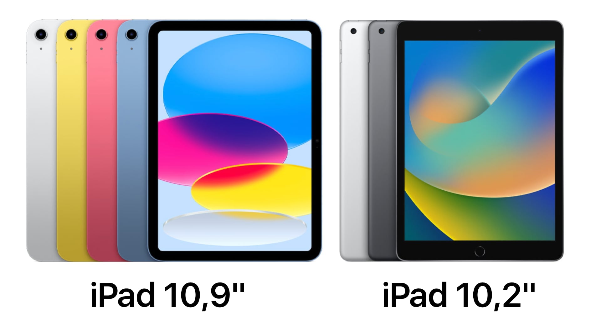 iPad 10,2 vs iPad 10,9