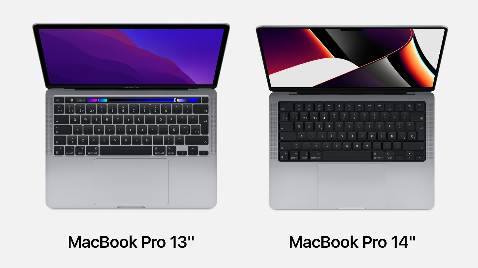  MacBook pro 13inch vs 14inch
