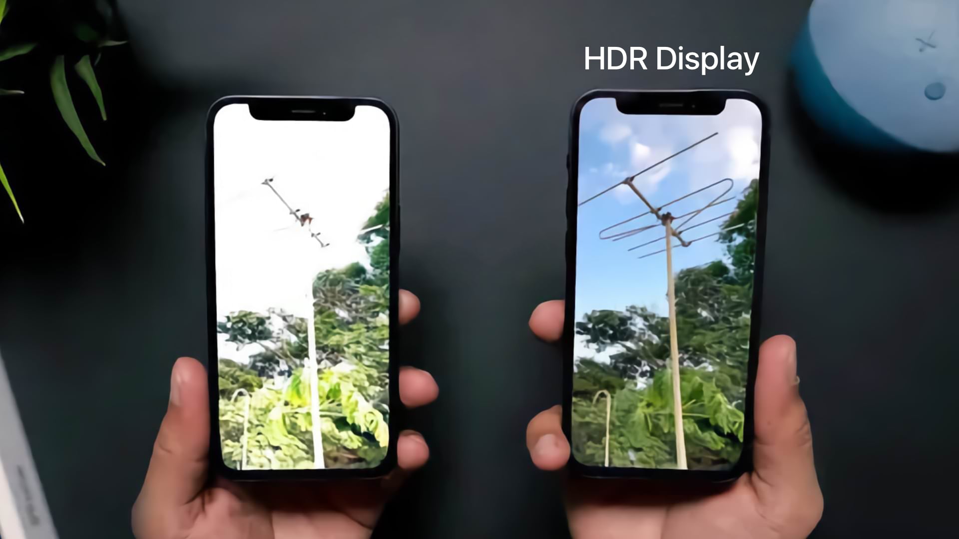 HDR display on the iPhone