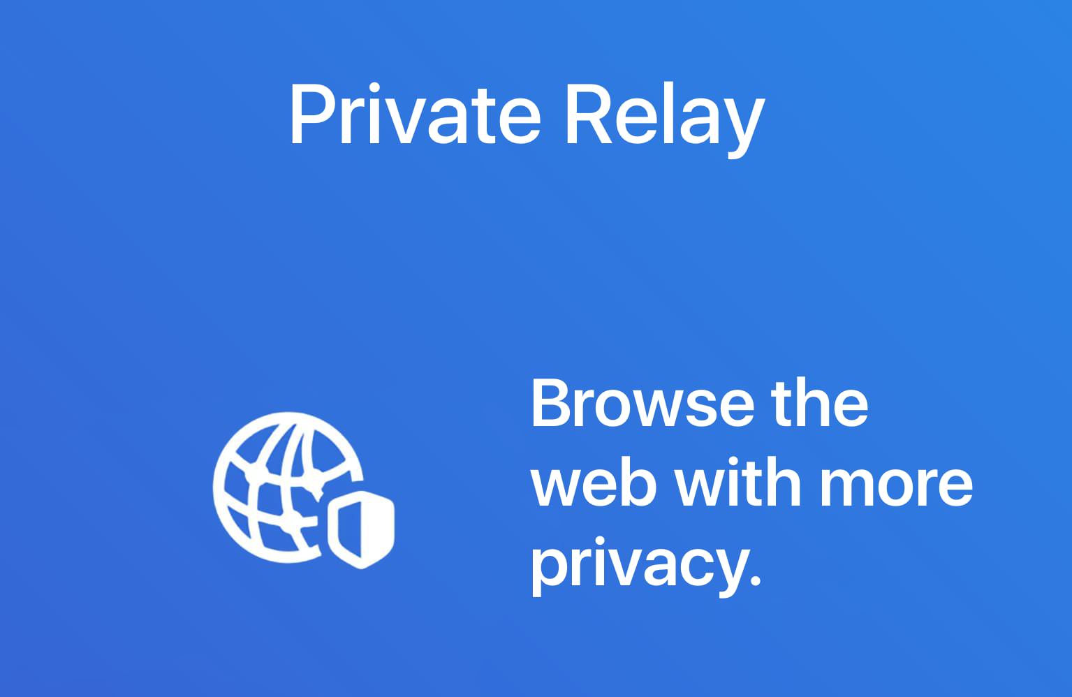 What is Apple's Private Relay?