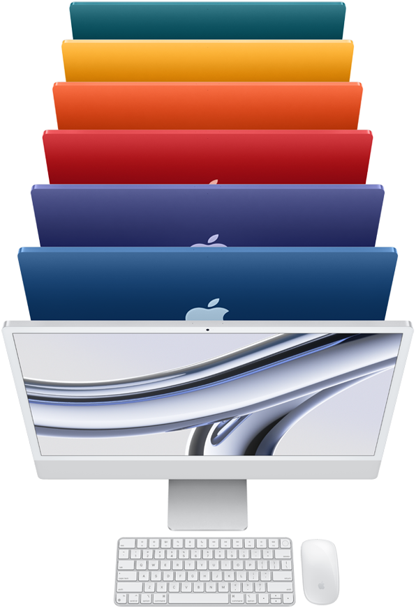 Buy APPLE iMac 4.5K 24 (2023) - M3, 256 GB SSD, Blue